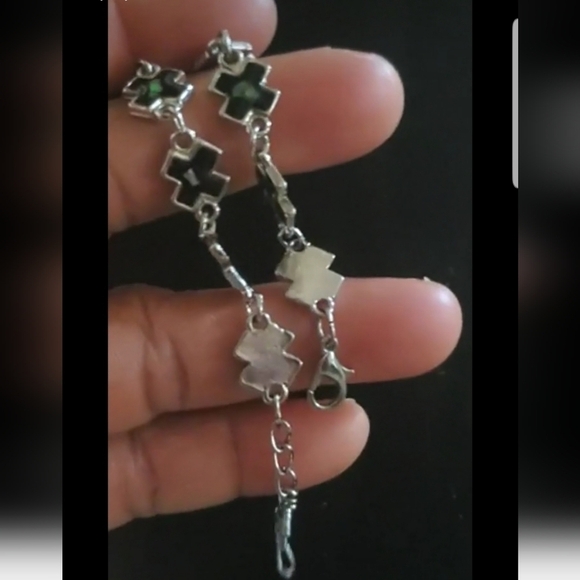 💃Marble Style Silver Chain Bracelets.🌴 - Picture 12 of 12